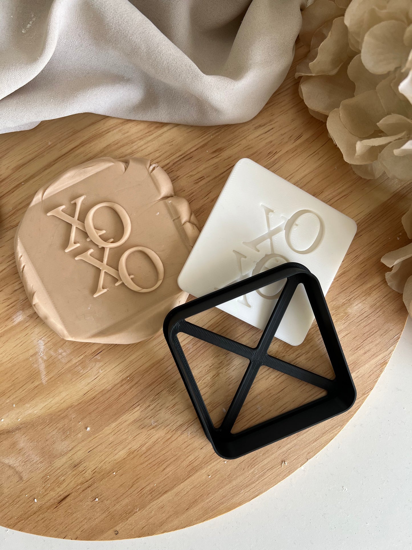 XOXO fondant forma és kiszúró